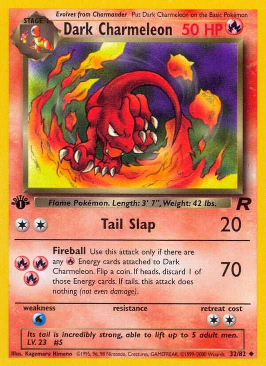 Image for Dark Charmeleon (32/82) (Team Rocket) - Pokemon