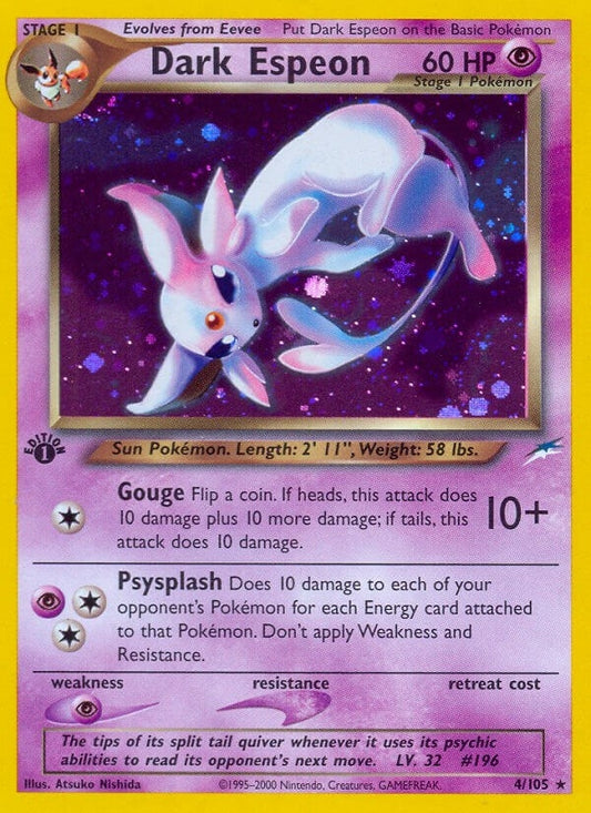 Image for Dark Espeon (004/105) (Neo Destiny) - Pokemon
