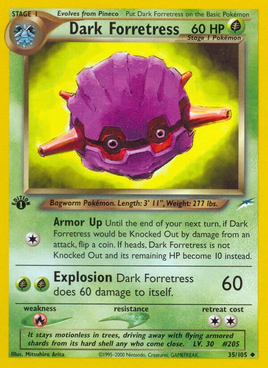 Image for Dark Forretress (035/105) (Neo Destiny) - Pokemon