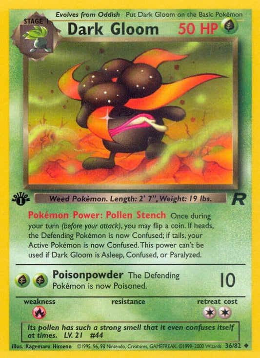 Image for Dark Gloom (36/82) (Team Rocket) - Pokemon