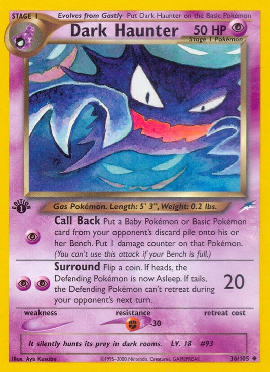 Image for Dark Haunter (036/105) (Neo Destiny) - Pokemon