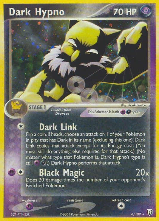 Image for Dark Hypno (6/109) (Team Rocket Returns) - Pokemon