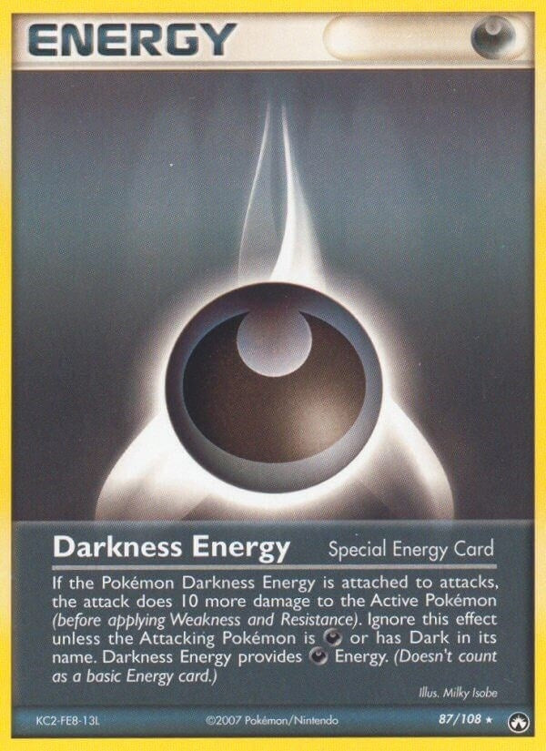Image for Darkness Energy (Special) (87/108) (Power Keepers) - Pokemon