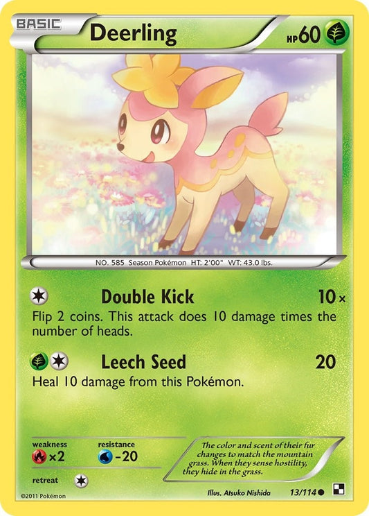 Image for Deerling (13/114) (Black and White) - Pokemon