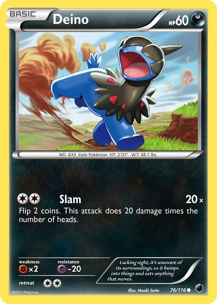 Image for Deino (76) (76/116) (Plasma Freeze) - Pokemon