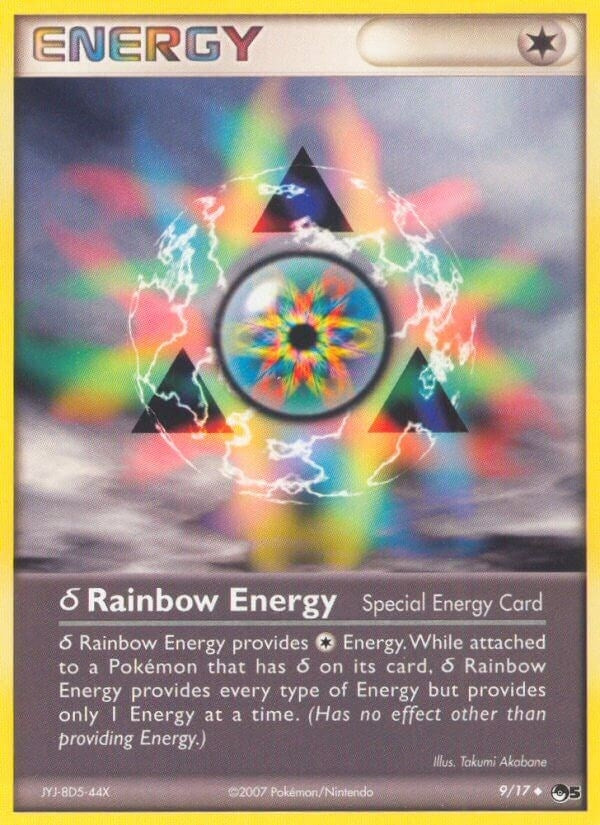 Image for Delta Rainbow Energy (009/017) (POP Series 5) - Pokemon