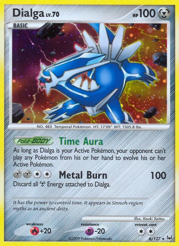 Image for Dialga (6) (6/127) (Platinum) - Pokemon
