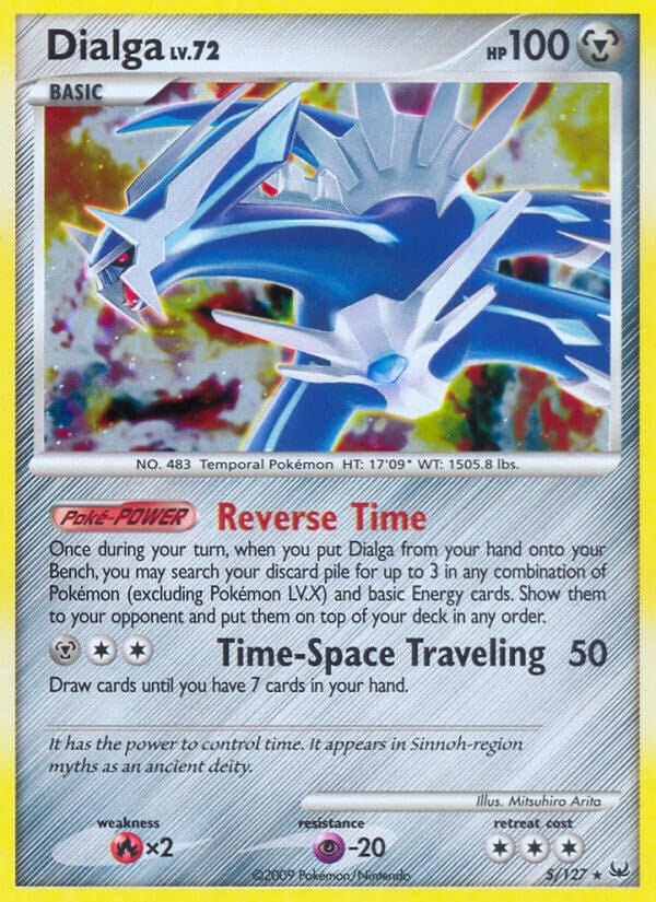 Image for Dialga (5) (5/127) (Platinum) - Pokemon