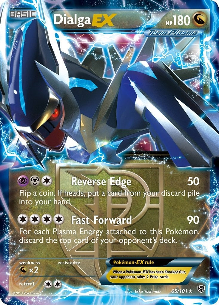 Image for Dialga EX (Team Plasma) (65/101) (Plasma Blast) - Pokemon