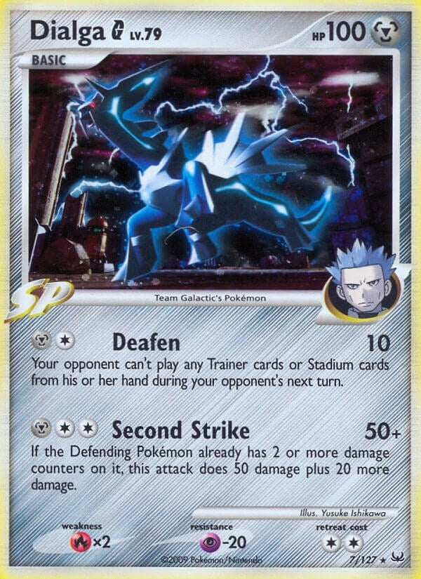 Image for Dialga G (7/127) (Platinum) - Pokemon