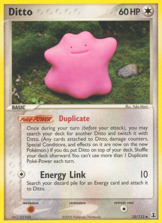 Image for Ditto (35/113) (Delta Species) - Pokemon