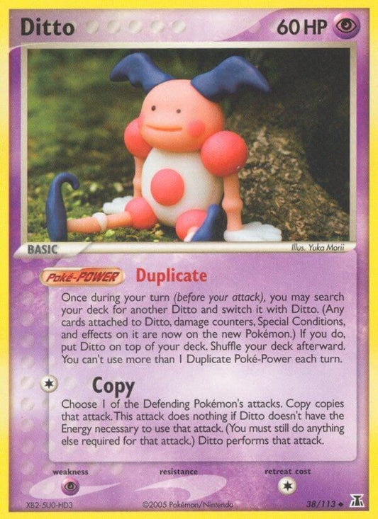 Image for Ditto - 038/113 (Mr. Mime) (38/113) (Delta Species) - Pokemon