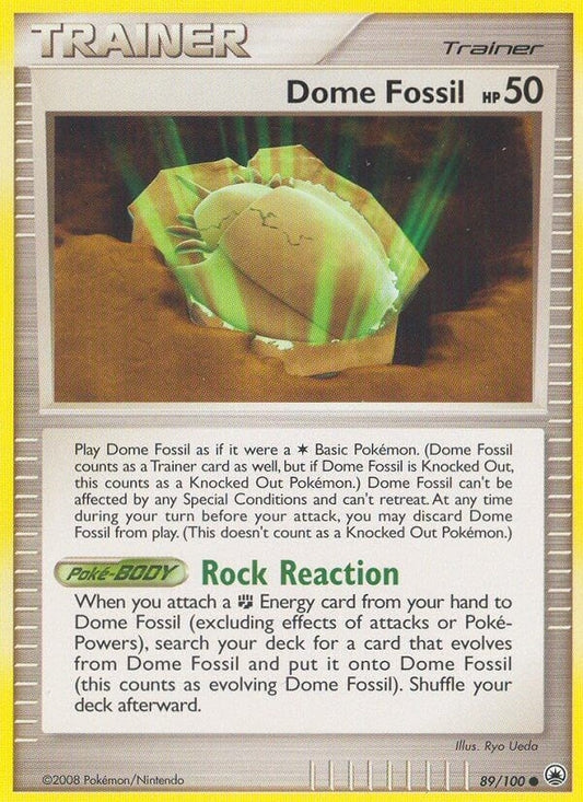 Image for Dome Fossil (89/100) (Majestic Dawn) - Pokemon