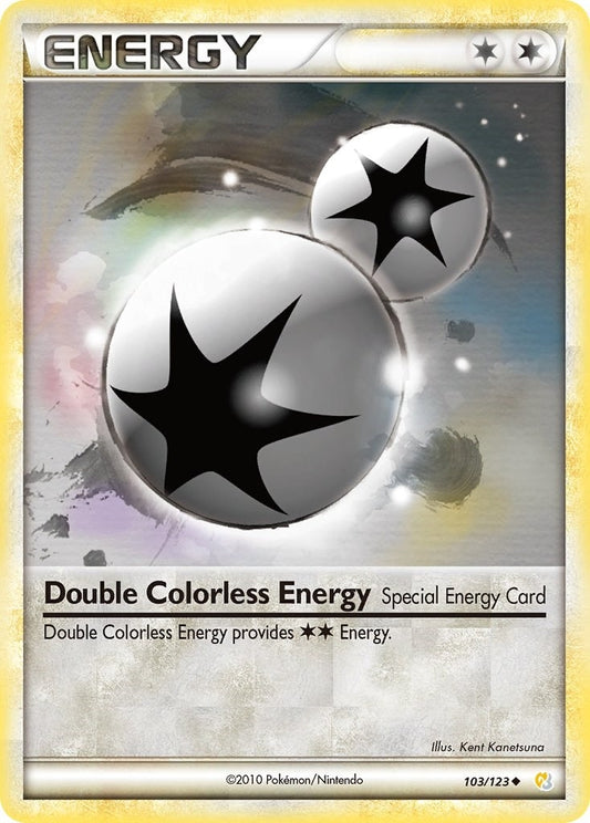 Image for Double Colorless Energy (103/123) (HeartGold SoulSilver) - Pokemon