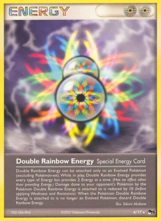 Image for Double Rainbow Energy (004/017) (POP Series 5) - Pokemon