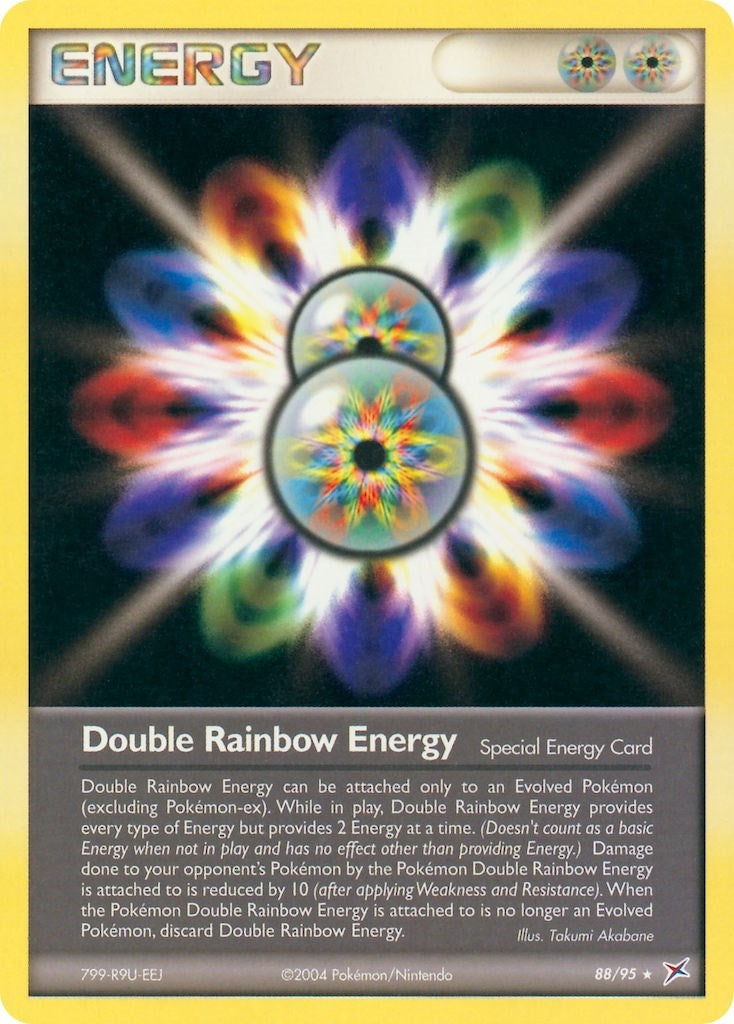 Image for Double Rainbow Energy (88/95) (Team Magma vs Team Aqua) - Pokemon