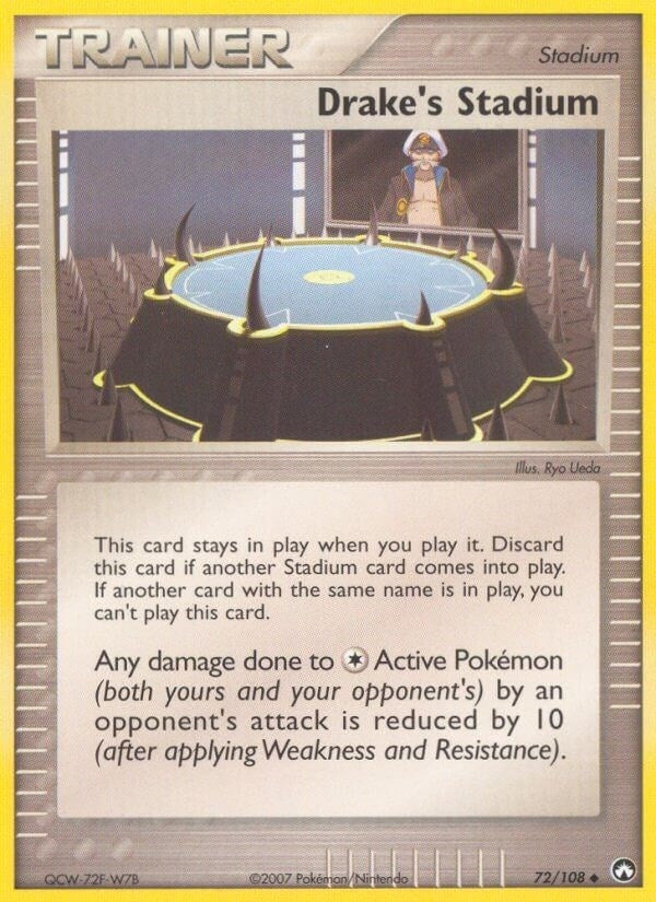 Image for Drake's Stadium (72/108) (Power Keepers) - Pokemon