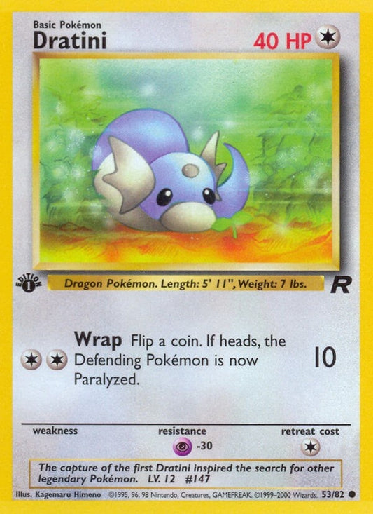 Image for Dratini (53/82) (Team Rocket) - Pokemon