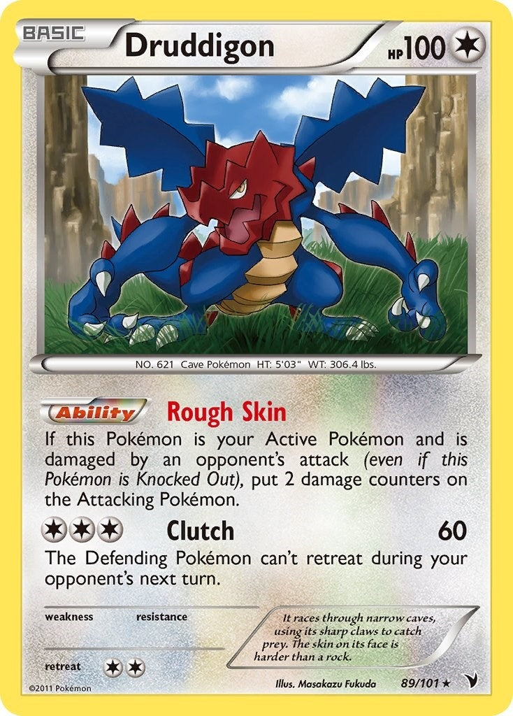 Image for Druddigon (89/101) (Noble Victories) - Pokemon