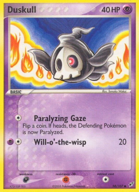 Image for Duskull (58/107) (Deoxys) - Pokemon