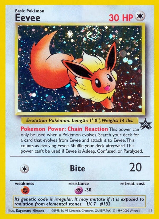 Image for Eevee (11/53) (WoTC Promo) - Pokemon
