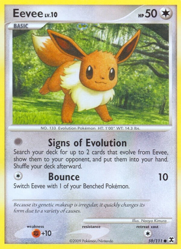 Image for Eevee (59/111) (Rising Rivals) - Pokemon