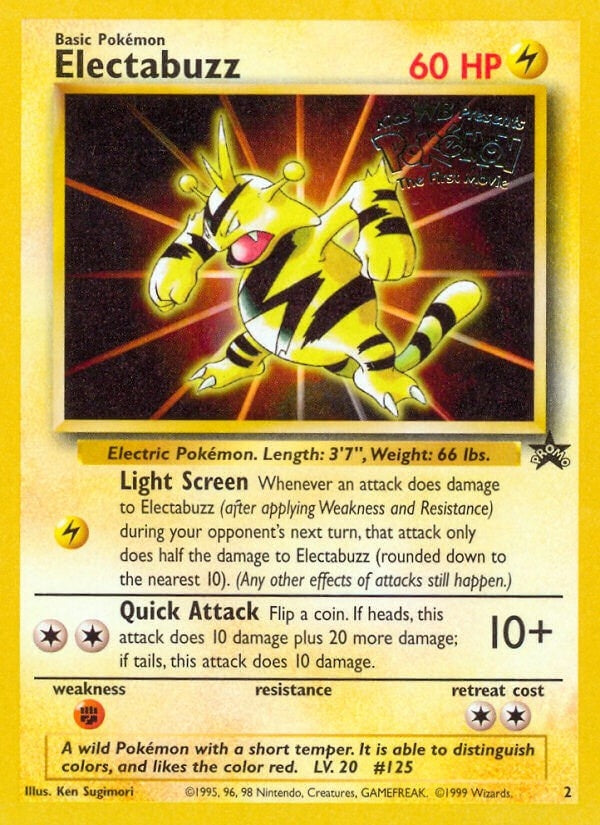 Image for Electabuzz (Movie Promo) (02/53) (WoTC Promo) - Pokemon