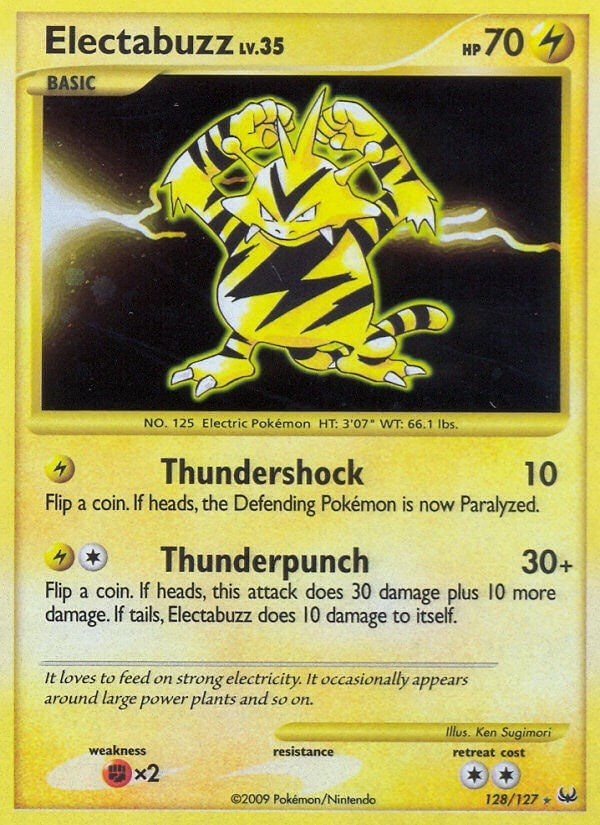 Image for Electabuzz (128/127) (Platinum) - Pokemon
