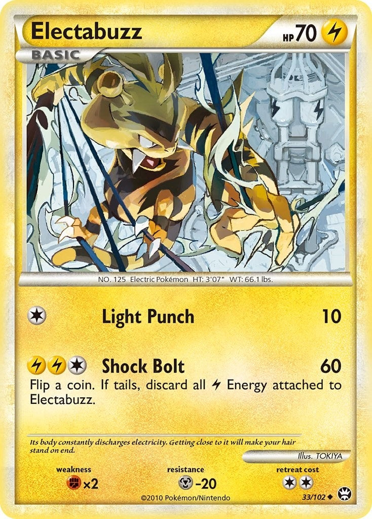 Image for Electabuzz (33/102) (Triumphant) - Pokemon