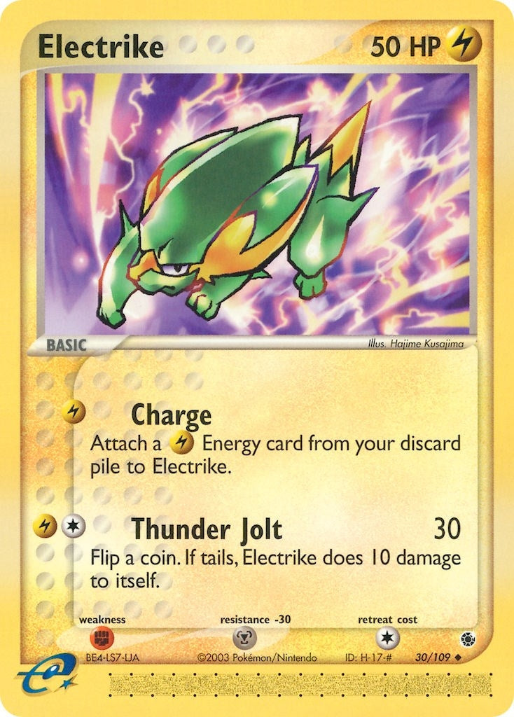 Image for Electrike (30/109) (Ruby and Sapphire) - Pokemon