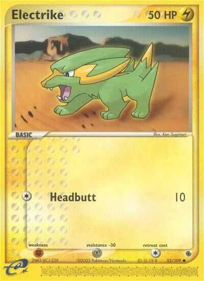 Image for Electrike (52/109) (Ruby and Sapphire) - Pokemon