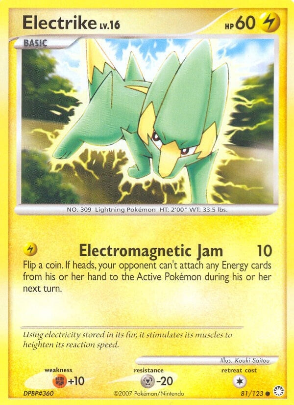 Image for Electrike (81/123) (Mysterious Treasures) - Pokemon