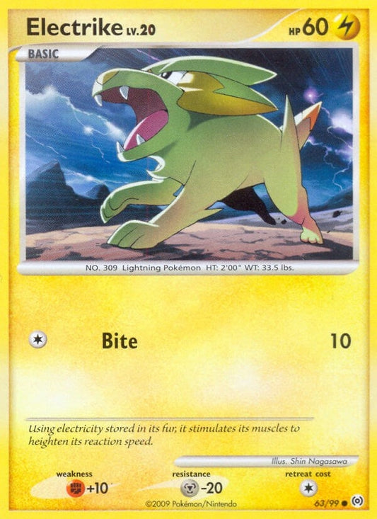 Image for Electrike (63) (63/99) (Arceus) - Pokemon
