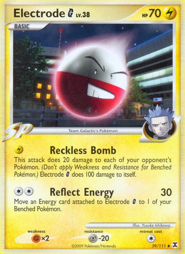 Image for Electrode G (39/111) (Rising Rivals) - Pokemon