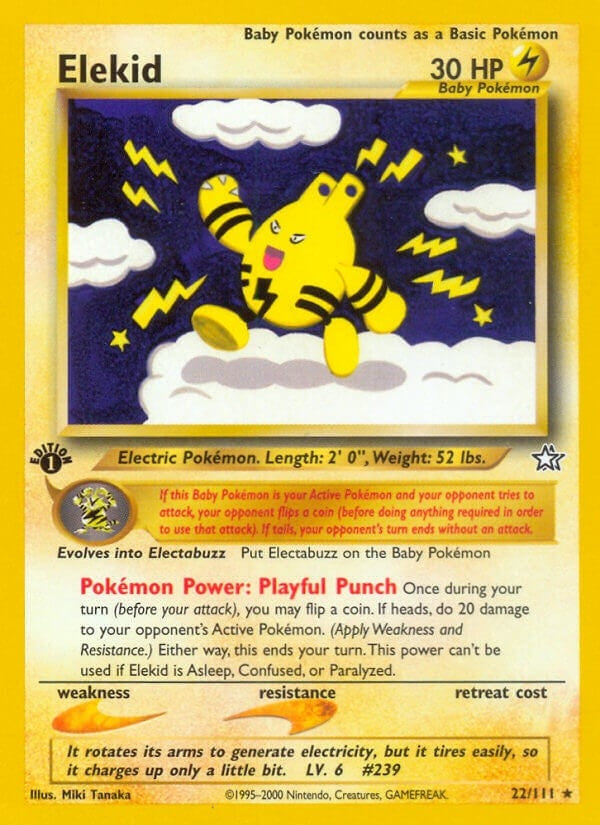 Image for Elekid (022/111) (Neo Genesis) - Pokemon
