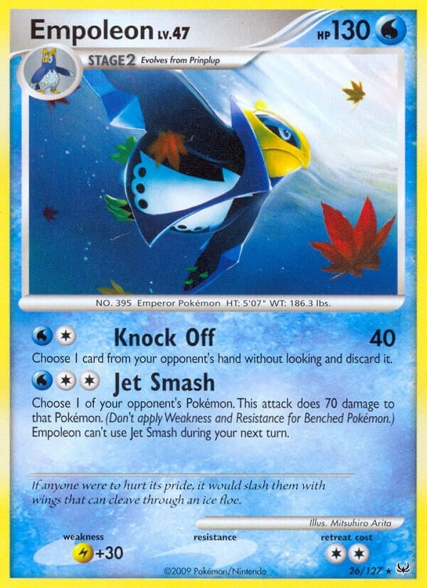 Image for Empoleon (26/127) (Platinum) - Pokemon