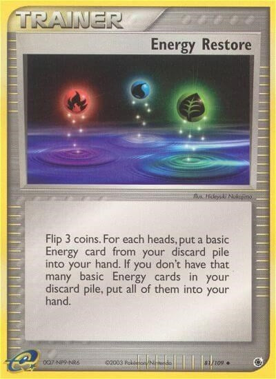 Image for Energy Restore (81/109) (Ruby and Sapphire) - Pokemon