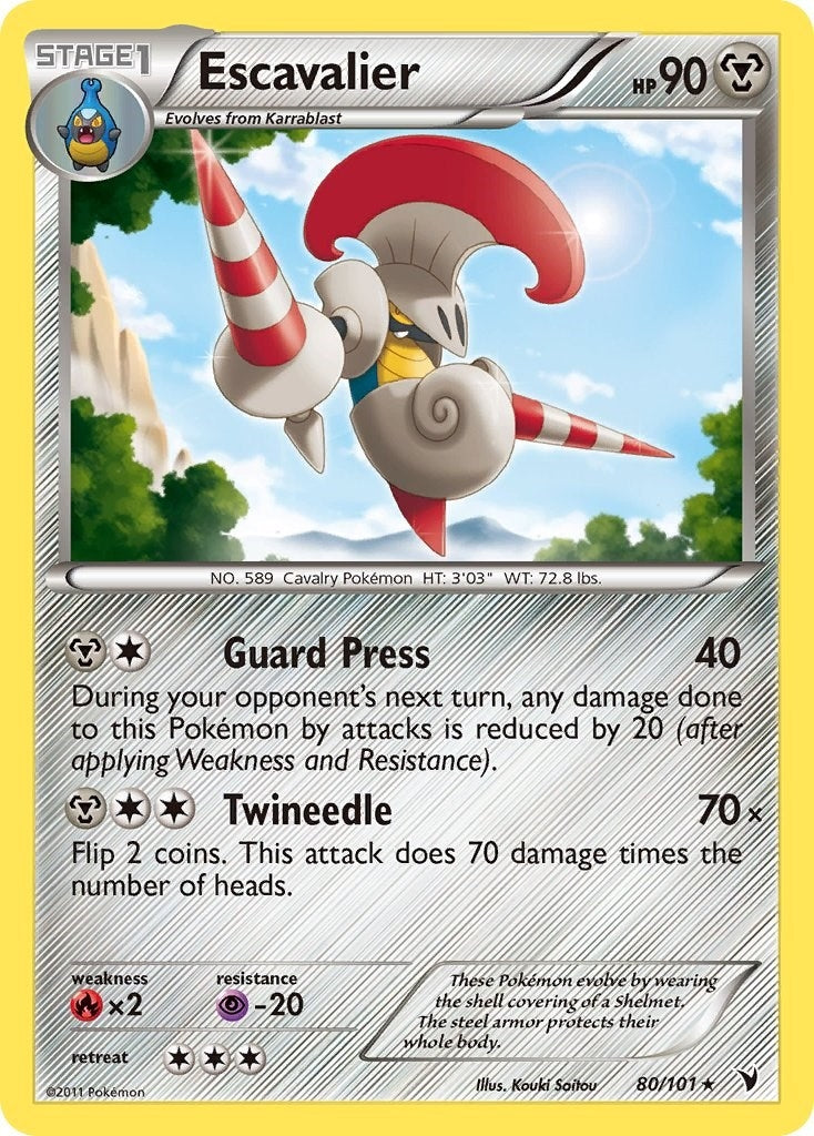 Image for Escavalier (80/101) (Noble Victories) - Pokemon