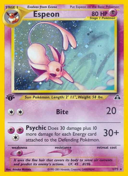 Image for Espeon (1) (01/75) (Neo Discovery) - Pokemon