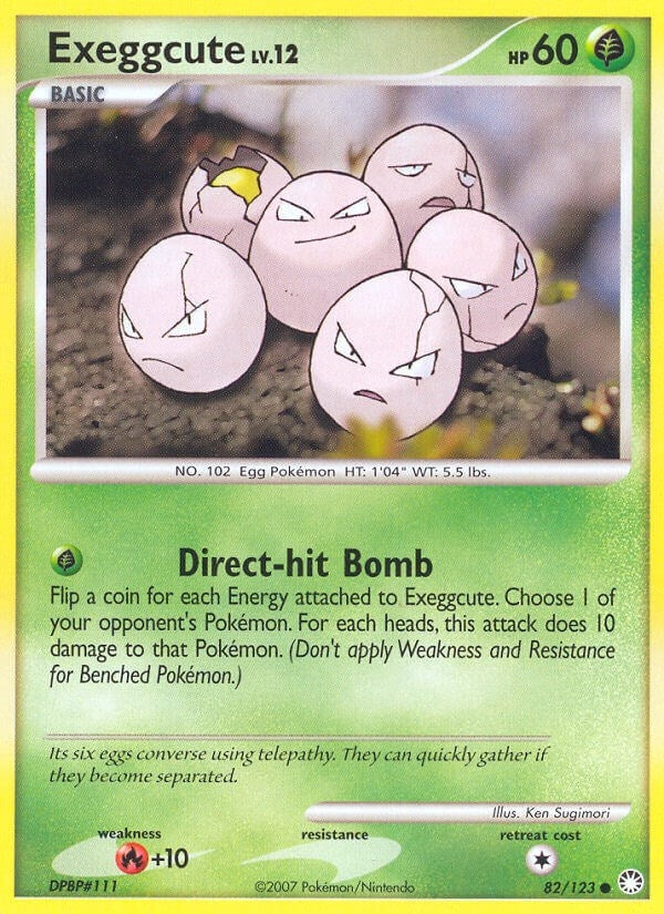 Image for Exeggcute (82/123) (Mysterious Treasures) - Pokemon