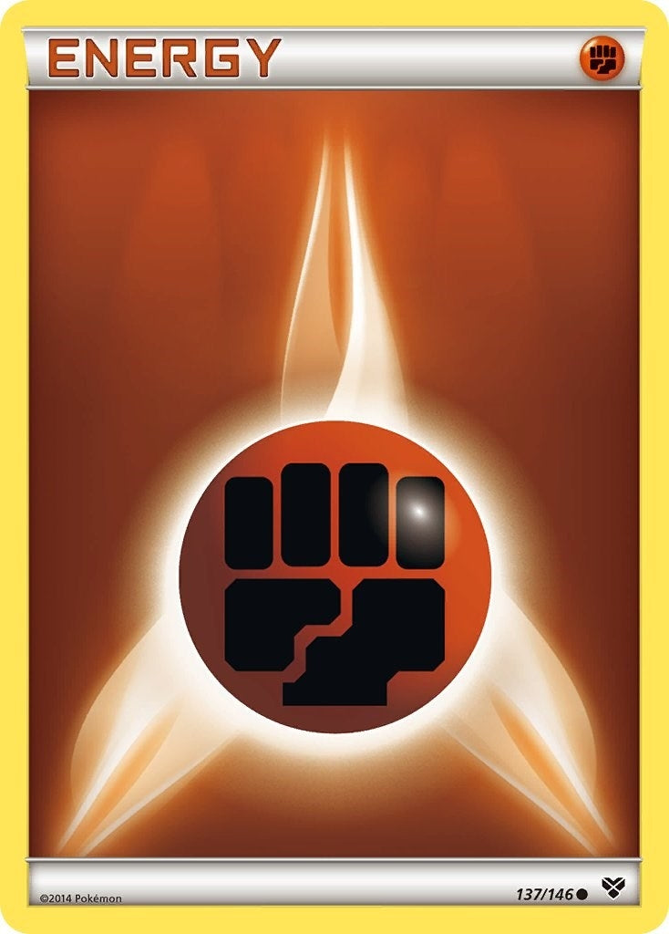 Image for Fighting Energy (137/146) (XY Base Set) - Pokemon
