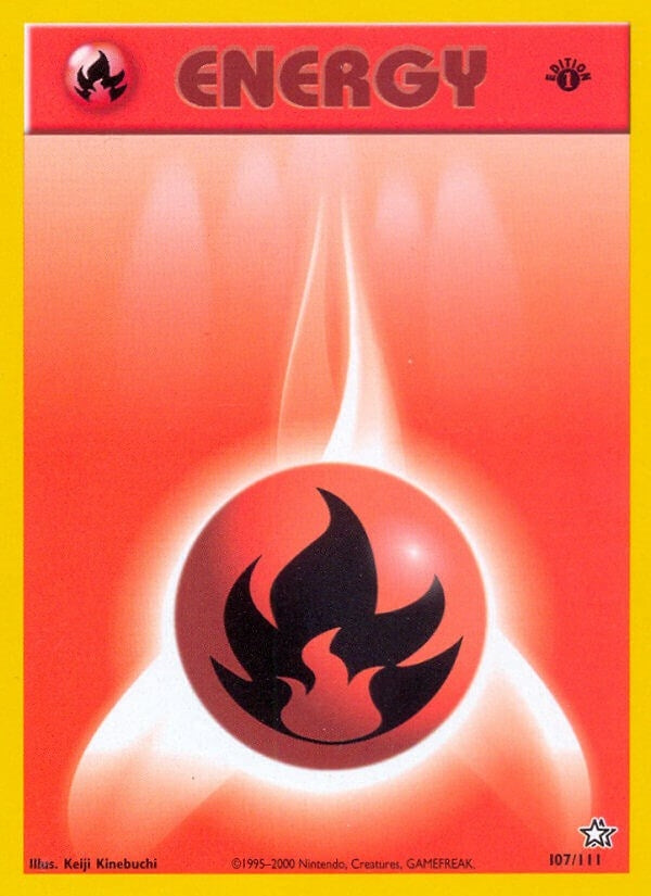Image for Fire Energy (107/111) (Neo Genesis) - Pokemon