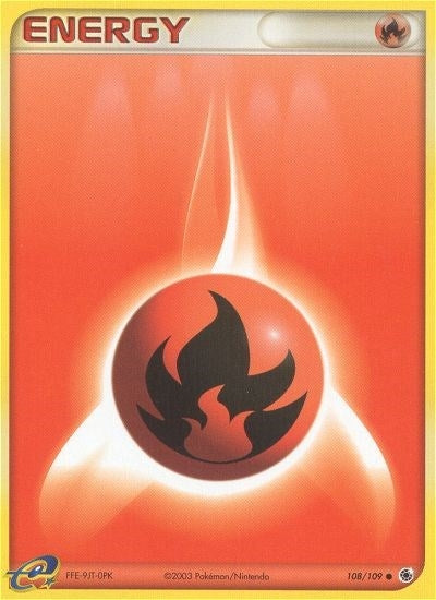 Image for Fire Energy (108/109) (Ruby and Sapphire) - Pokemon