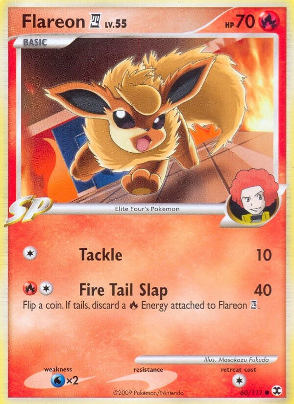 Image for Flareon E4 (60/111) (Rising Rivals) - Pokemon