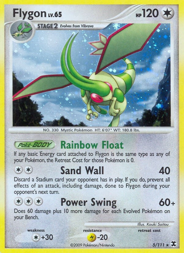 Image for Flygon (5/111) (Rising Rivals) - Pokemon