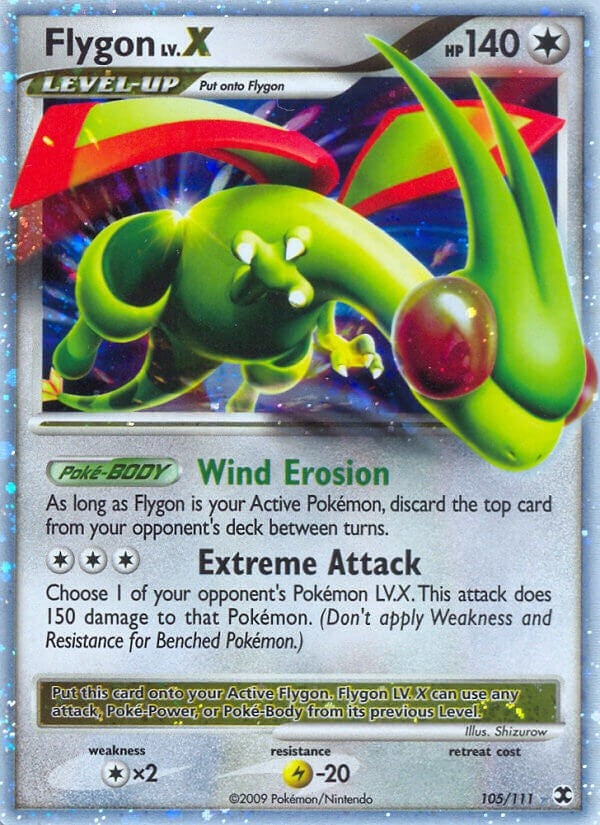 Image for Flygon Lv.X (105/111) (Rising Rivals) - Pokemon