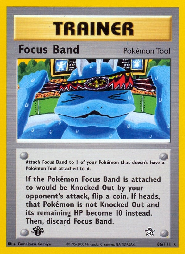 Image for Focus Band (086/111) (Neo Genesis) - Pokemon