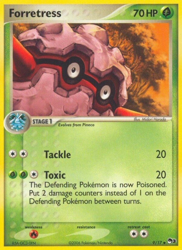 Image for Forretress (009/017) (POP Series 3) - Pokemon