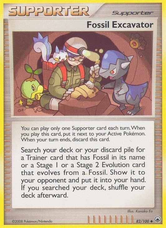 Image for Fossil Excavator (82/100) (Majestic Dawn) - Pokemon