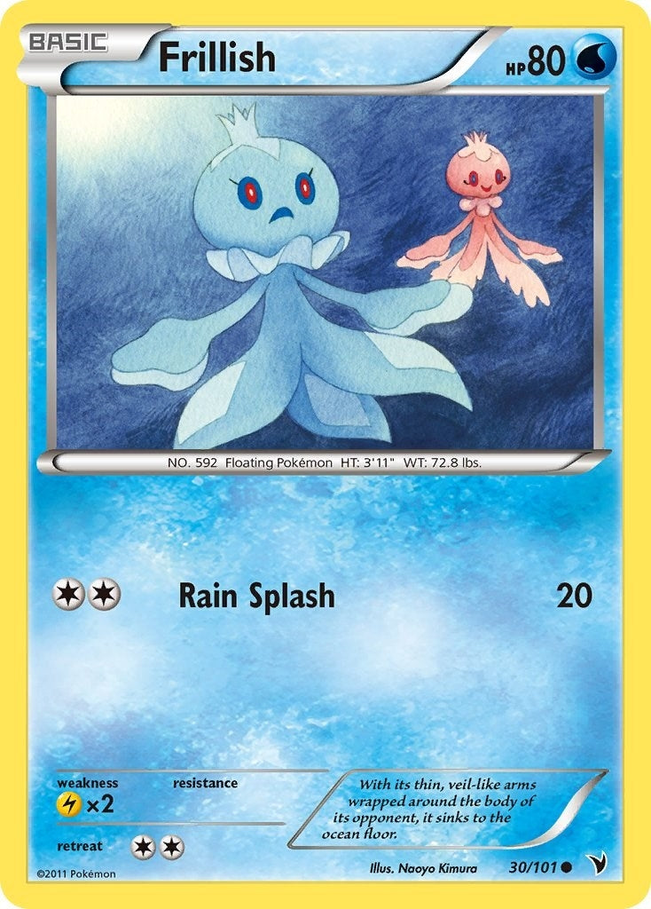 Image for Frillish (30/101) (Noble Victories) - Pokemon